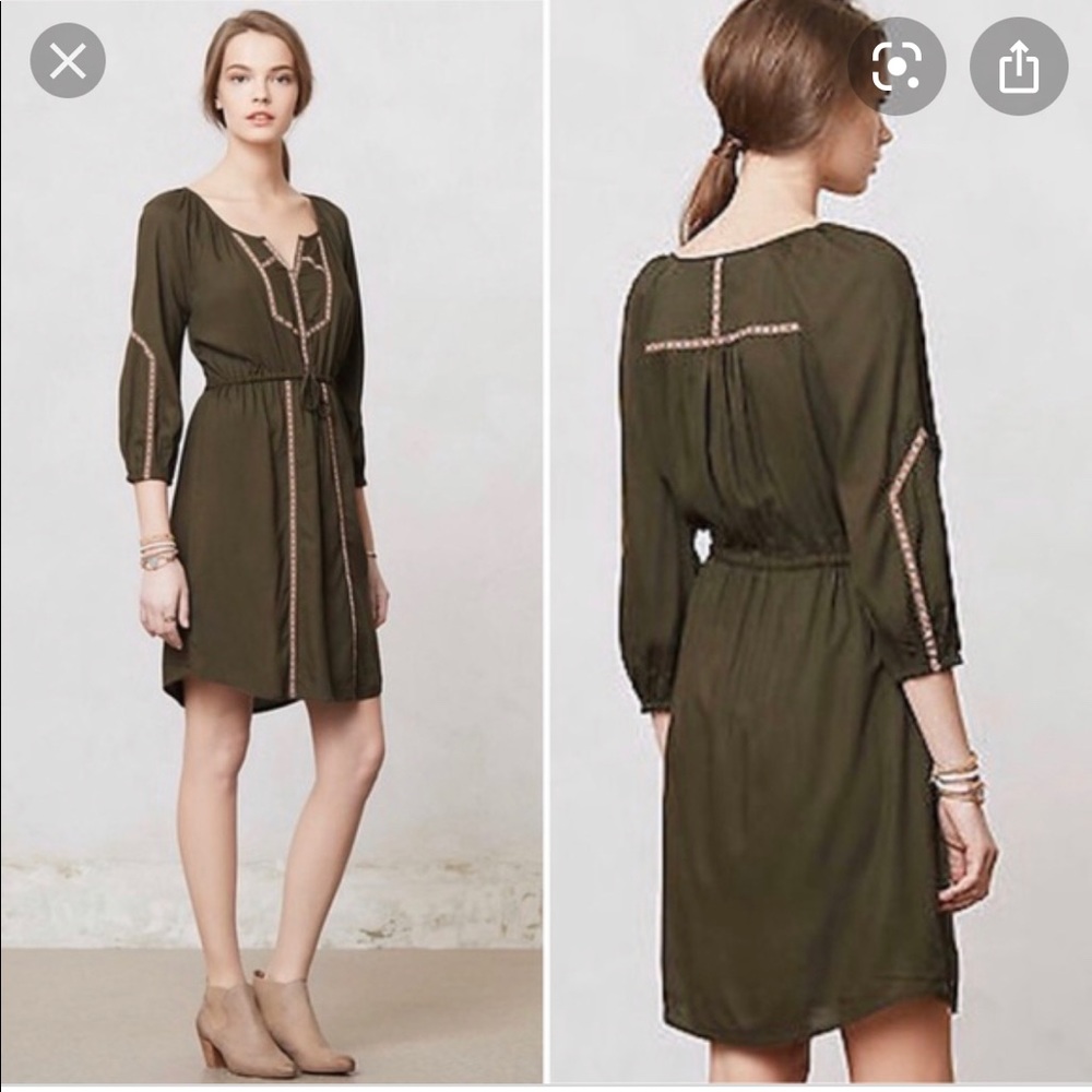 Anthropologie edme & esyllte sz m dress